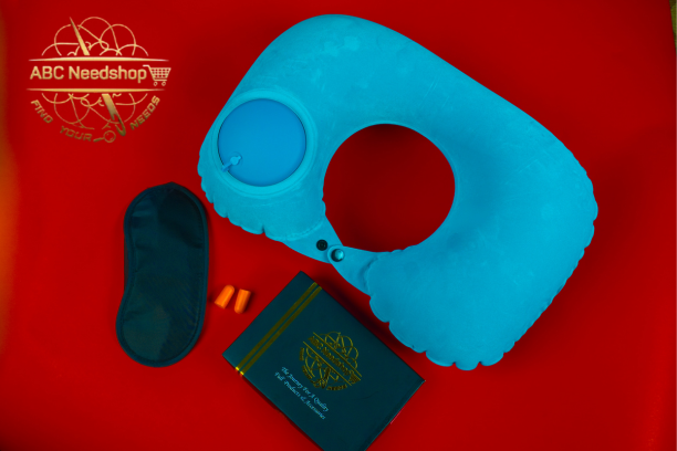 U-Shape Travel Pillow Dark Blue Colour